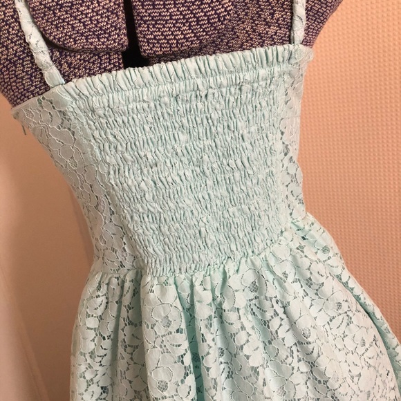 Talula Debutante lace dress in mint - Picture 7 of 10